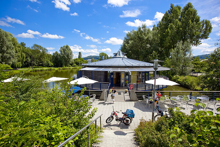 Neumarkt Seecafé am alten Kanal Seecafé am alten Kanal im LGS-Gelände