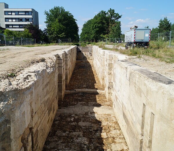 LDM-Kanal Schleusen, Schleuse 31, Freilegung
