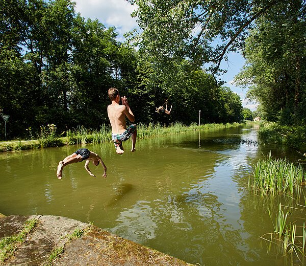 Wasserspaß im Sommer