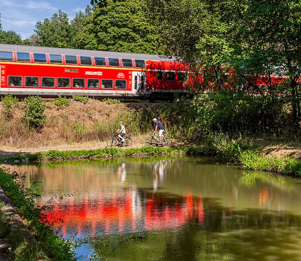 S-Bahn am Ludwigskanal