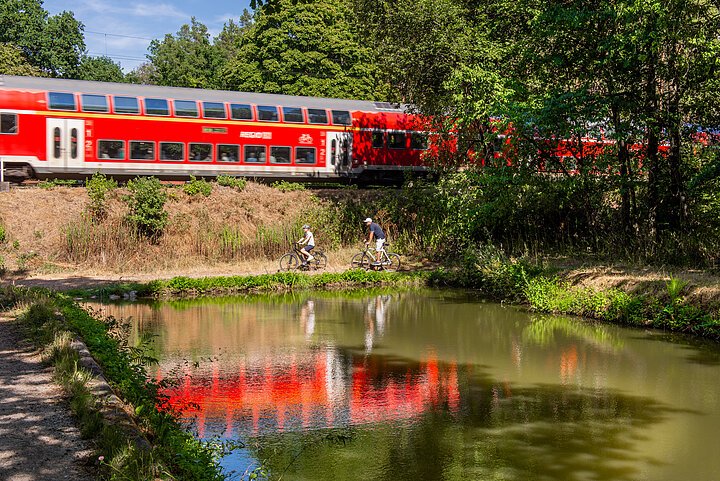 S-Bahn am Ludwigskanal