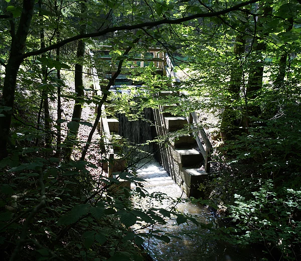 LDM-Kanal bei Berg, Grundablass