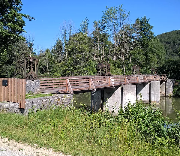 Wehranlage der Schleuse Nr. 5