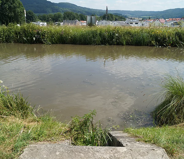 Hausheimer Leitgraben Einleitung in den LDM-Kanal