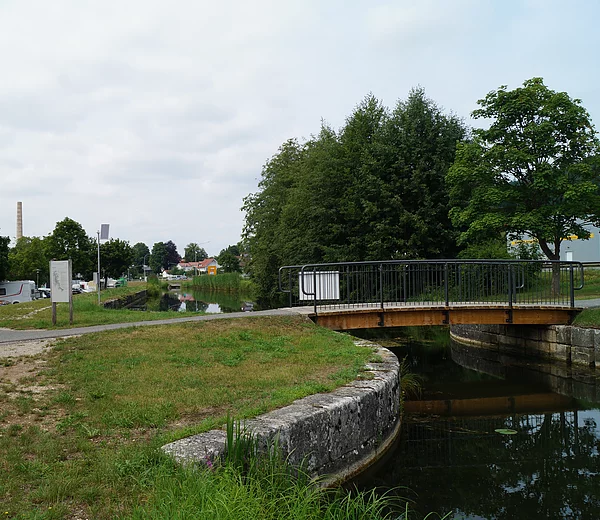 ehemalige Lände des Ludwig-Donau-Main-Kanals in Berching