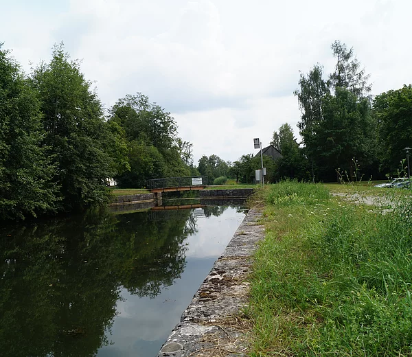 ehemalige Lände des Ludwig-Donau-Main-Kanals in Berching