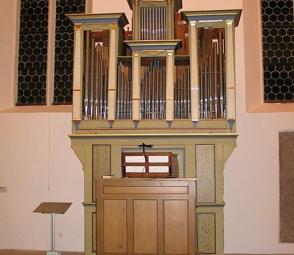 Allersdorfer Orgel im Orgelmuseum Kelheim