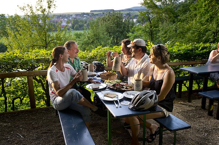 Bierkeller bei Buttenheim. Foto: Andreas Hub / Frankentourismus